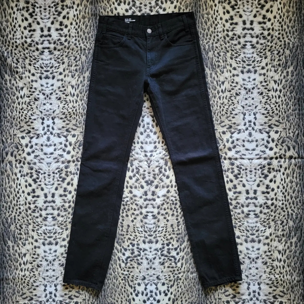 Celine Homme Sz 27 Black Skinny Jeans